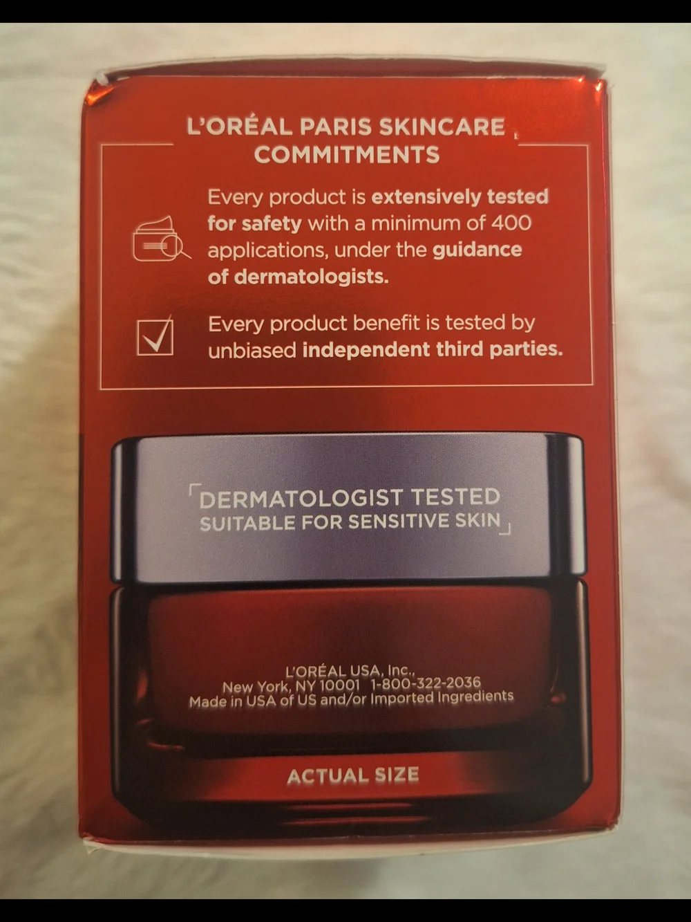 L'Oreal Revitalift Triple Power Moisturizer - Red